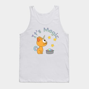 Caticorn - IT's MAGIC unites a cat and a unicorn Tank Top